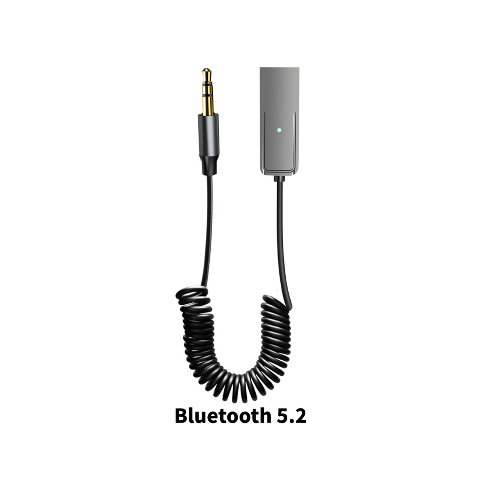 Maxpower (T21) Wireless Bluetooth 5.2 Receiver Adapter Car Speaker 3.5Mm Jack Aux Audio Music Dongle For Car Bluetooth Transmitter