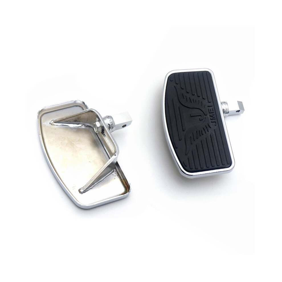 Maxpower Motorcycle Passenger Floorboards, Floor Boards Foot Pegs Mount Bracket Fit For Honda Vtx1300 Vtx1800 Vt750
