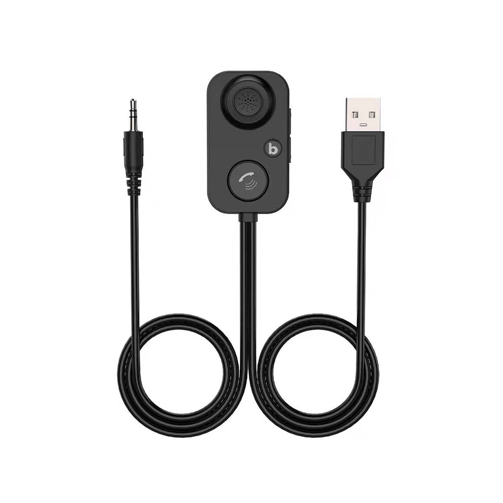 Maxpower (Tx Rx V5.0) Car Bluetooth 5.0 Receiver Auto Bt Transmitter Usb 3.5Mm Aux Audio Wireless Adapter For Hands-Free Car Amplifier Speaker