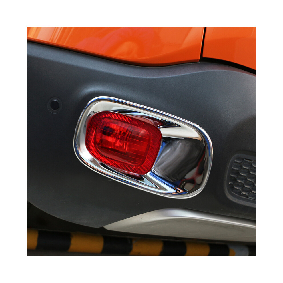 Maxpower Rear Fog Light Lamp Cover Sticker For Jeep Renegade 2016 - 2018 Decoration Foglight Moulding Trim Accessories