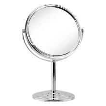 (As show, One size) Magnifying Vanity Table Mirror Double Sided 7 Inch Swivel 3X Magnification Makeup Standing Mirror