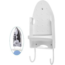 (As show, One size) Ironing Board, Hanger Wall Mount Electric Iron Holder Ironing Board Rack - White