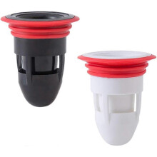 (As show, One size) 2PCS Shower Floor Drain Backflow Preventer Sewer Core Anti-Odor Plug for Kitchen Bathroom