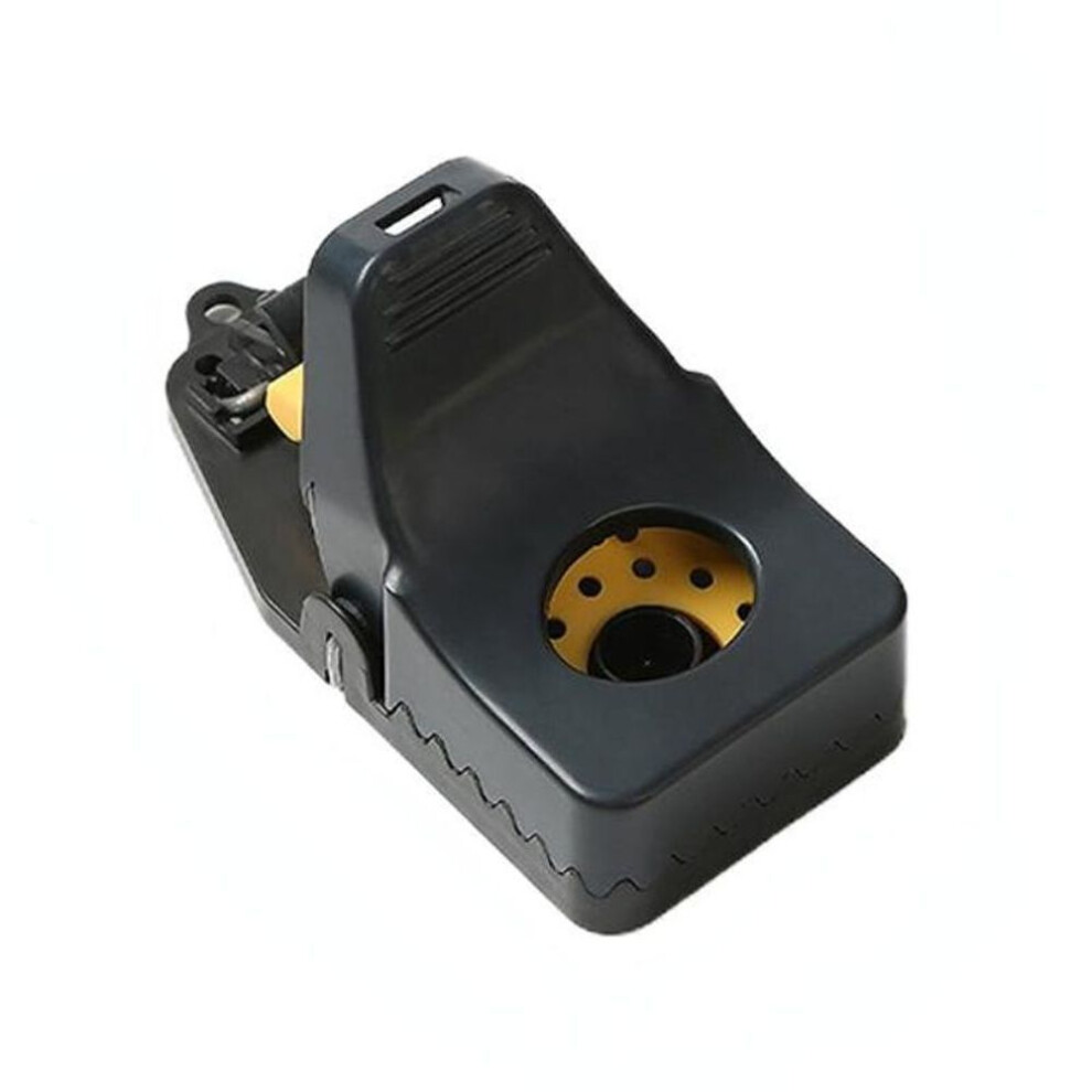 (black) 1Pc Pest Control Reusable Rat Catching Mice Mouse Traps Mousetrap Bait Snap Spring Rodent Catcher