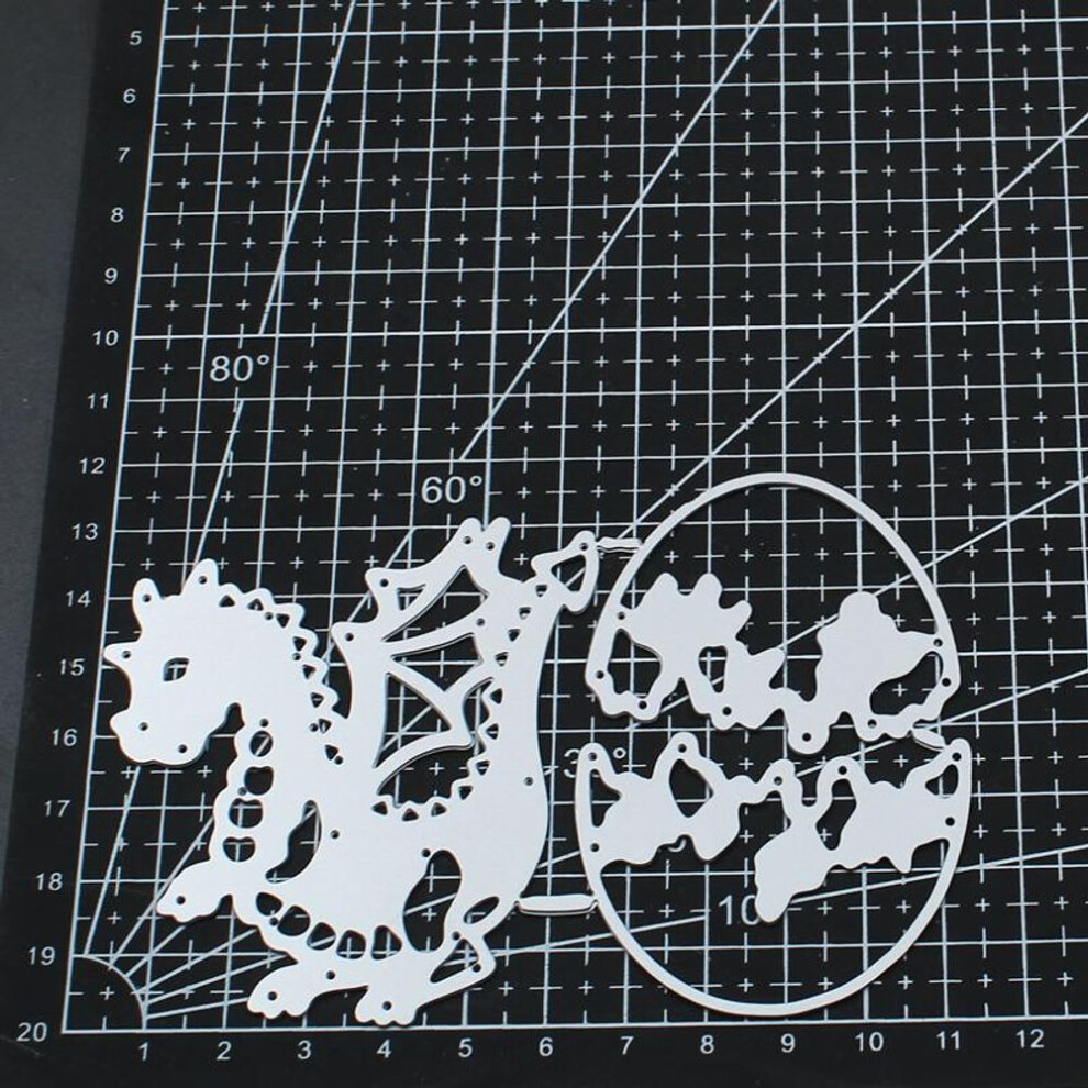 Dragon And Egg Metal Cutting Dies Stencils For Diy Scrapbook Photo Album Paper Card Decorative Craft