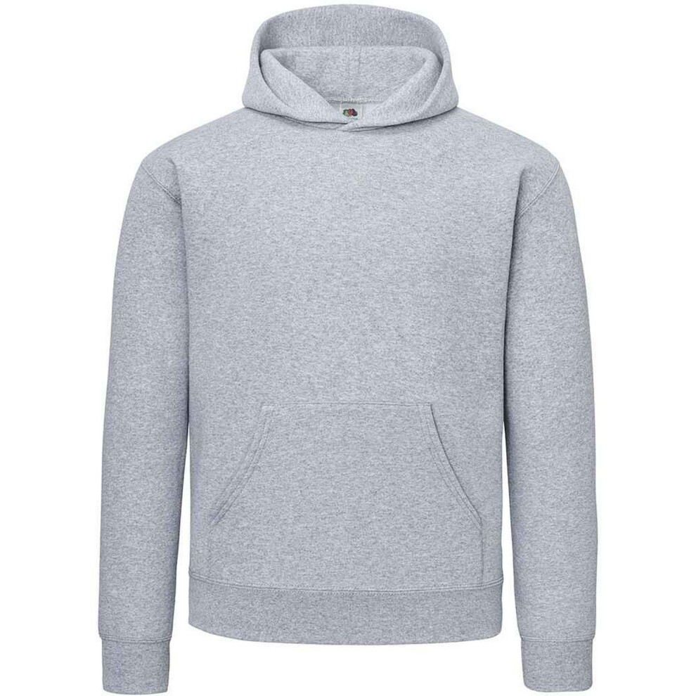 (XXL, Athletic Heather) Fruit of the Loom Mens Cotton Hoodie