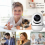 Wi-Fi Home Security Camera, Indoor Security Camera, Only 2.4G Two-Way 3