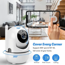 Wi-Fi Home Security Camera, Indoor Security Camera, Only 2.4G Two-Way