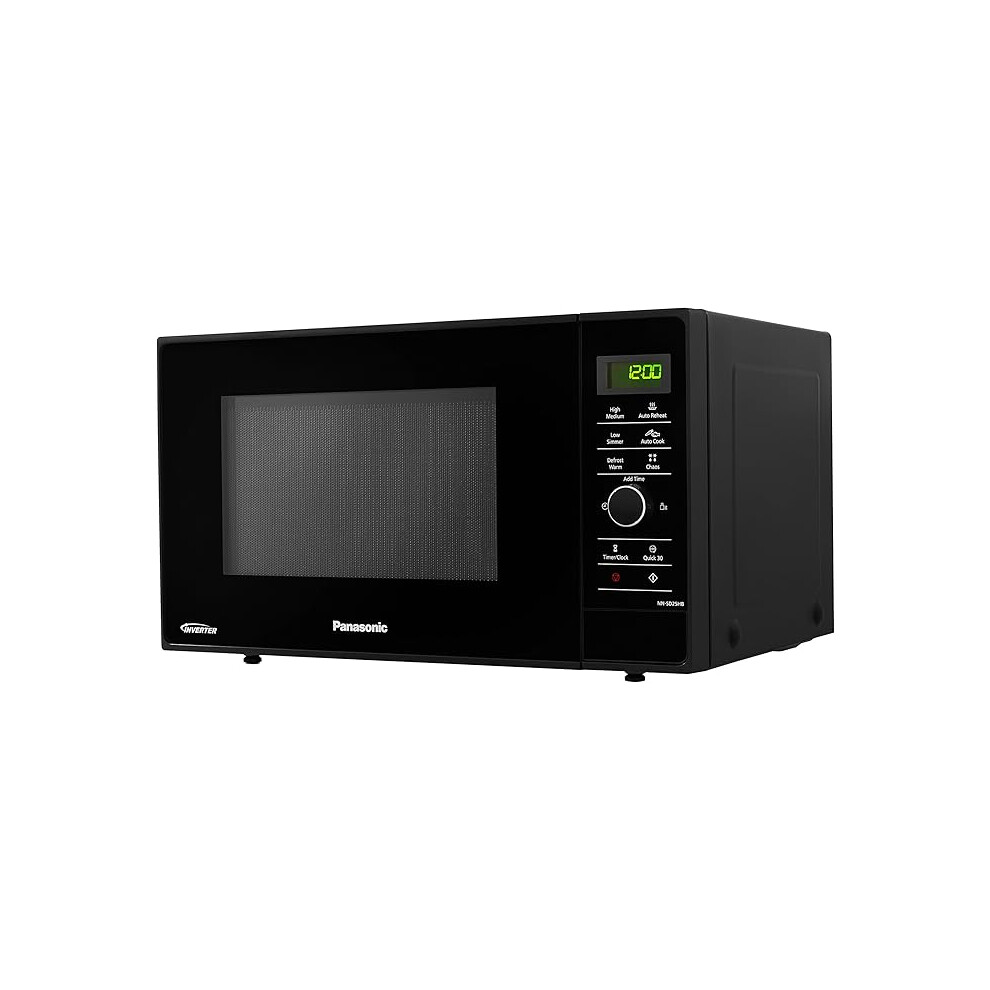 Panasonic NN-SD25HBBPQ Inverter Microwave Oven with Turntable & Dial Programmes for easy cooking