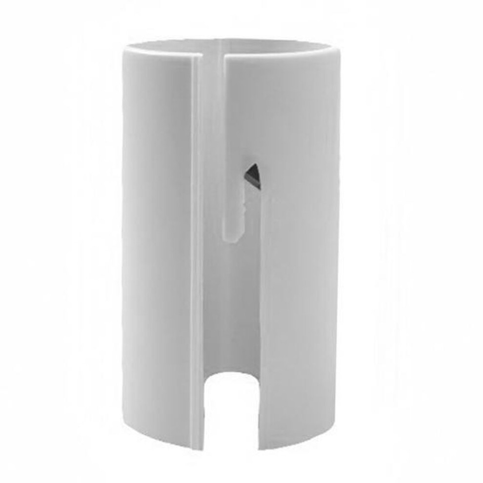 (white, 1) Christmas Wrapping Paper Roll Cutter Embedded Blade Paper Edger Easy Sliding Gift Wrap Dispenser Cutter Tool
