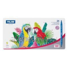 Milan Set van Multikleur Markers 24 Stuks - 8411574095804