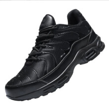 (black, 41) The air cushion is light and labor-protected shoes, men's toes are anti-smashing, the sole is puncture-proof, soft and breathable, and wear-resistant