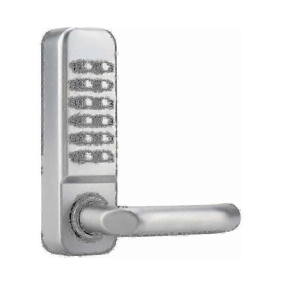 (As Show, One Size) Waterproof Mechanical Code Lock, 1-11 Digit Code Combination Security Password Coded Lock Keyless Me 5062994794155