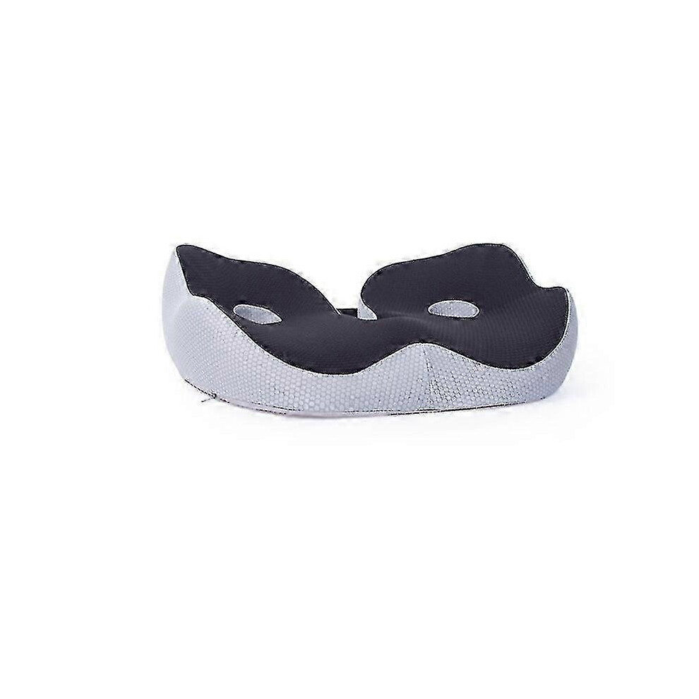 (As Show, One Size) Memory Foam Sit Bone Relief Seat Cushion For Butt Lower Back Hamstrings Hips Ischial Tuberosity Blue 5063595992209