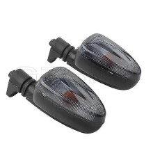 (smoked, One size) Motorcycle Turn Signal Light Fit for BMW F650GS F800S K1300S R1200R G450X R1200GS K1200R F800ST MotorBike Indicator Lamp