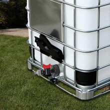 (As show, One size) S60x6 Ibc Water Tank 1000l Ton Bucket Switch Connector Garden Hose Connectorwithout Water Tank)