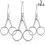 (As show, One size) Kitchen Sink Drain Basket Strainer, Triangle Kitchen Sink Drain Basket(Bla COX 1