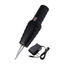 (Rechargeable, black UK plug) Electric Poultry Feather Plucker Rechargeable Small Chicken Plucker Machine