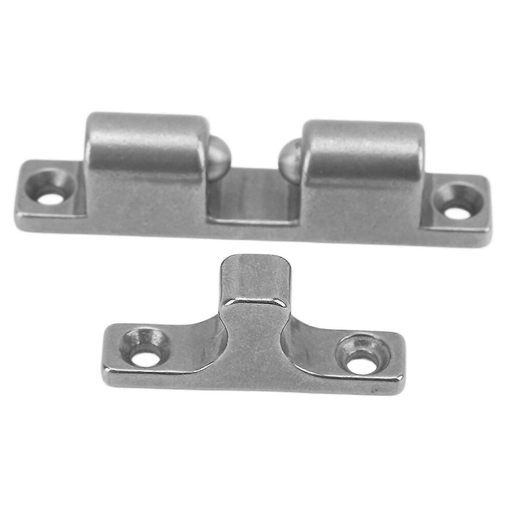(As Show, One Size) Cabinet Tension Catch Stainless Steel 70Mm Ball Tension Roller Catch Latch For Ship Yacht Rv 5063595936821