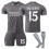 (28(150-160CM)) Comfortable 2425 Real Madrid Third VALVERDE #15 Training Suit With Socks 1