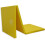 (Yellow) 6ft Tri Folding Gymnastics Exercise Mat 5cm Thick 1