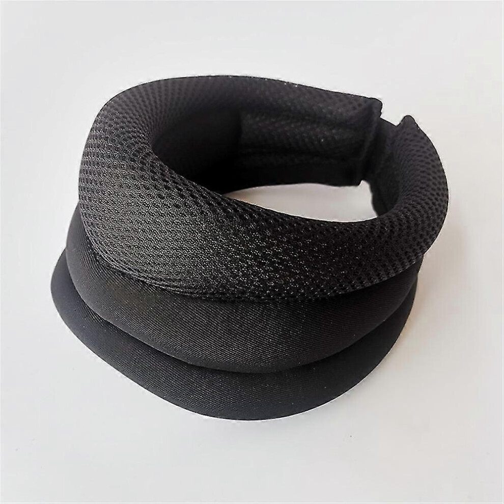 Furtalk (As Show, One Size) Neck Support Cervical Brace Adjustable Cervical Collar Soft Durable Sponge For Relieve Cervical Pain Airplane Travel Nap Health