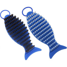 (As show, One size) 2Pack Barbell Brush Barbell Cleaning, Nylon Brushs for Cleaning Weighted Bars, Cleaning Supplies Stiff Brush for Strength Training Bars, Barbell, Dum