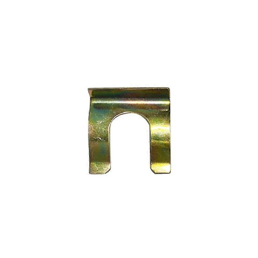 (As Show, One Size) Brake Line Clips Metal Brake Line Retainer U Shaped Brake Hose Bracket Parking Brake Cable Clip Replacement Hose Retaining Clip 5063595994876