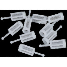 (As show, One size) 50 Pieces Paint Filter Gravity Spray Gun Filters Disposable Spray Filter Fine Mesh Filters Universal for Gravity Spray Guns 35.6X11.2mm Versa