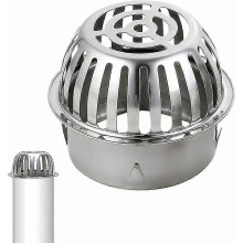 (As show, One size) (diameter : 75mm304 Stainless Steel Gutter Leaf Guard - Gutter Guard - Leaf Catcher Filter For Roof Pipes, Leaves, Moss