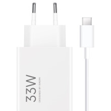 Schnellladegerät Xiaomi 33 W Charging Combo Typ A Weiß