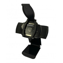 Webcam - Verbatim - AWC-01 - Quad HD - Nero - Filo - Taglia unica