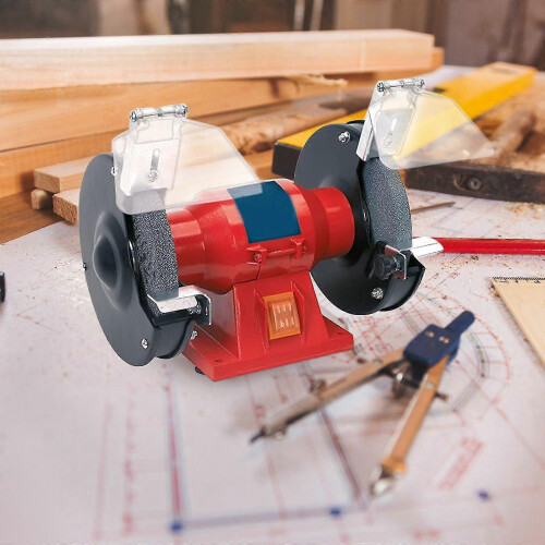 (As show, One size) 2pcs Bench Grinder Eyeshield Stainless Steel Attachment Grinder Tool Shield