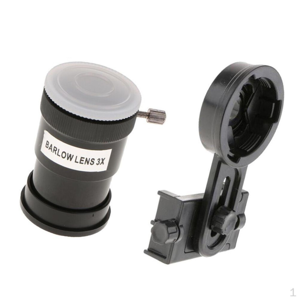 Lens Eyepiece 3x For &mobile Phone Telescope Adapter Mount