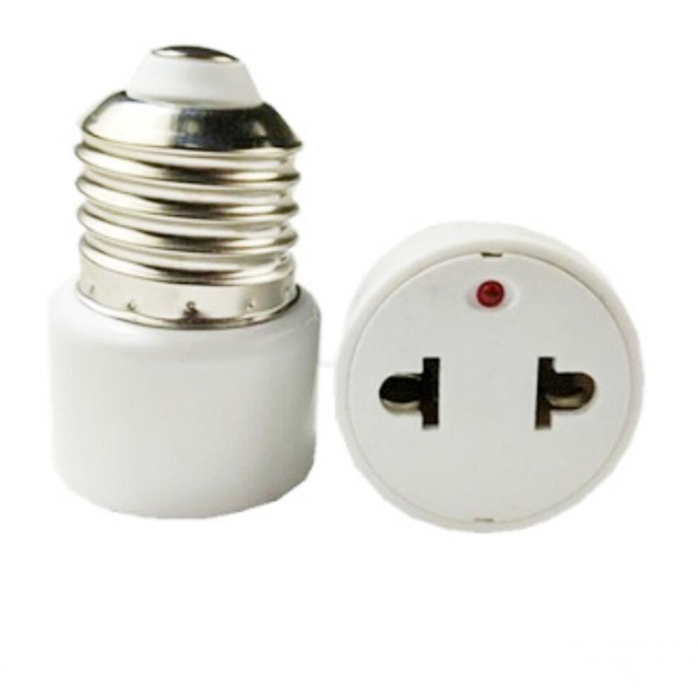 (1 piece) E27 US/EU Plug Bulb Holder Light Fixture Bulb Base Adapter Lamp Socket