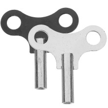 (As show, One size) 2 Pcs Clock Winders Clock Mechanism Replacement Antique Clock Key Music Box Winding Key Watch Winding Key-ZZY