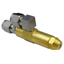 (As show, One size) 1.5mm Waste Oil Burner Nozzle,Air Atomizing Nozzle,Fuel Oil Nozzle,Full Cone Oil Spray Nozzle