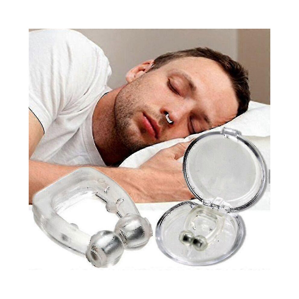 Furtalk (As Show, One Size) 10 Pack Magnetic Anti-Snoring Nose Dilator Stop Snoring Nose Clip Set