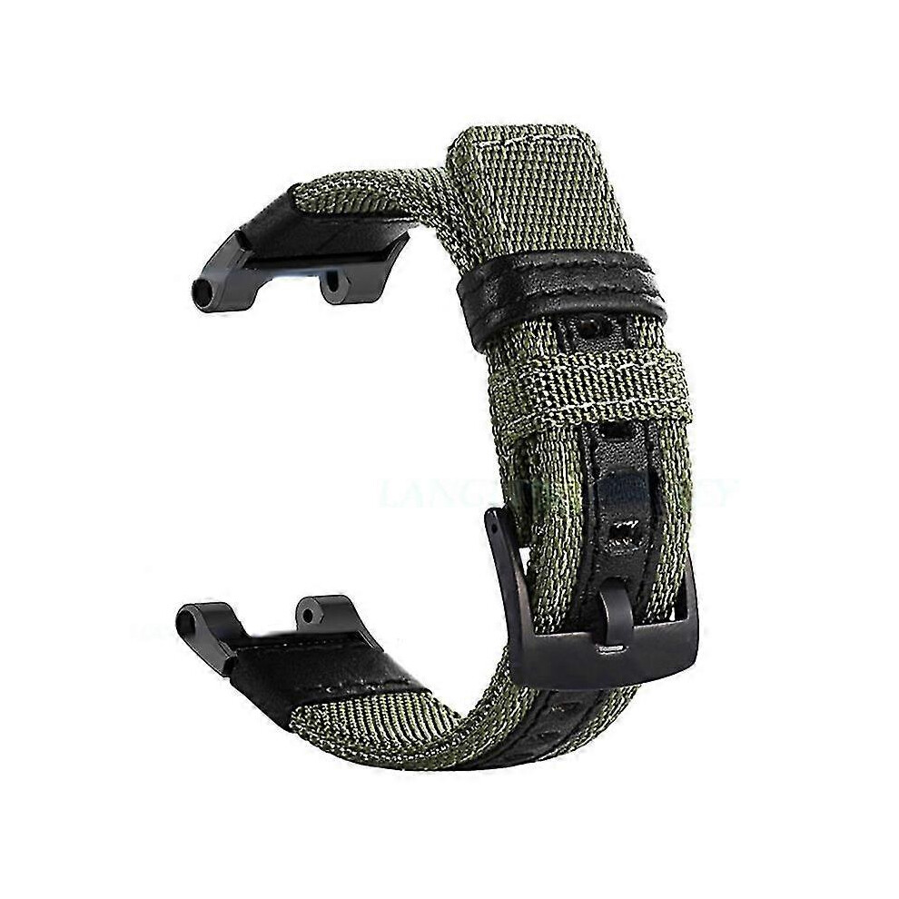 (, One Size) For Huami Amazfit T-Rex/T-Rex Pro/Ares Watch Strap With Buckle Nylon+Watch Band 22Mm Watchband Green 5062994771699