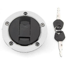 (Gas cap only, One size) For Suzuki SFV650 Gladius SFV 650 2009-2015 Motorcycle Ignition Switch Gas Cap Fuel Tank Cover Seat Lock Key Set