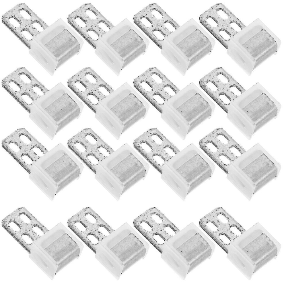 (As Show, One Size) 20Pcs Couch Spring Repair Kit Sofa Cushion Spring Fixing Clip Iron Sofa Spring Buckle 5062994708435