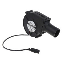 (As show, One size) 12v Turbo Blower With Air Duct 4300rpm Blower Fan High Cooling Capacity Blower