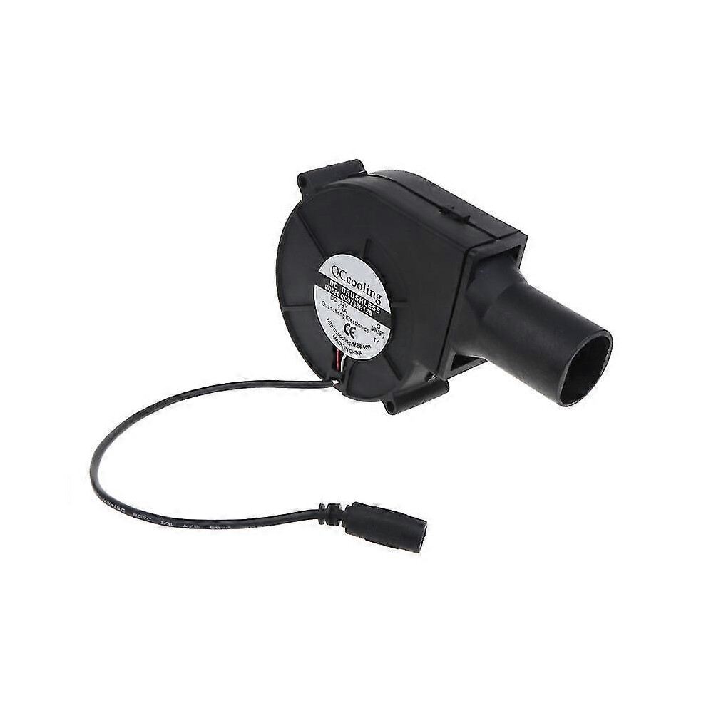 (As Show, One Size) 12V Turbo Blower With Air Duct 4300Rpm Blower Fan High Cooling Capacity Blower 5063595937941