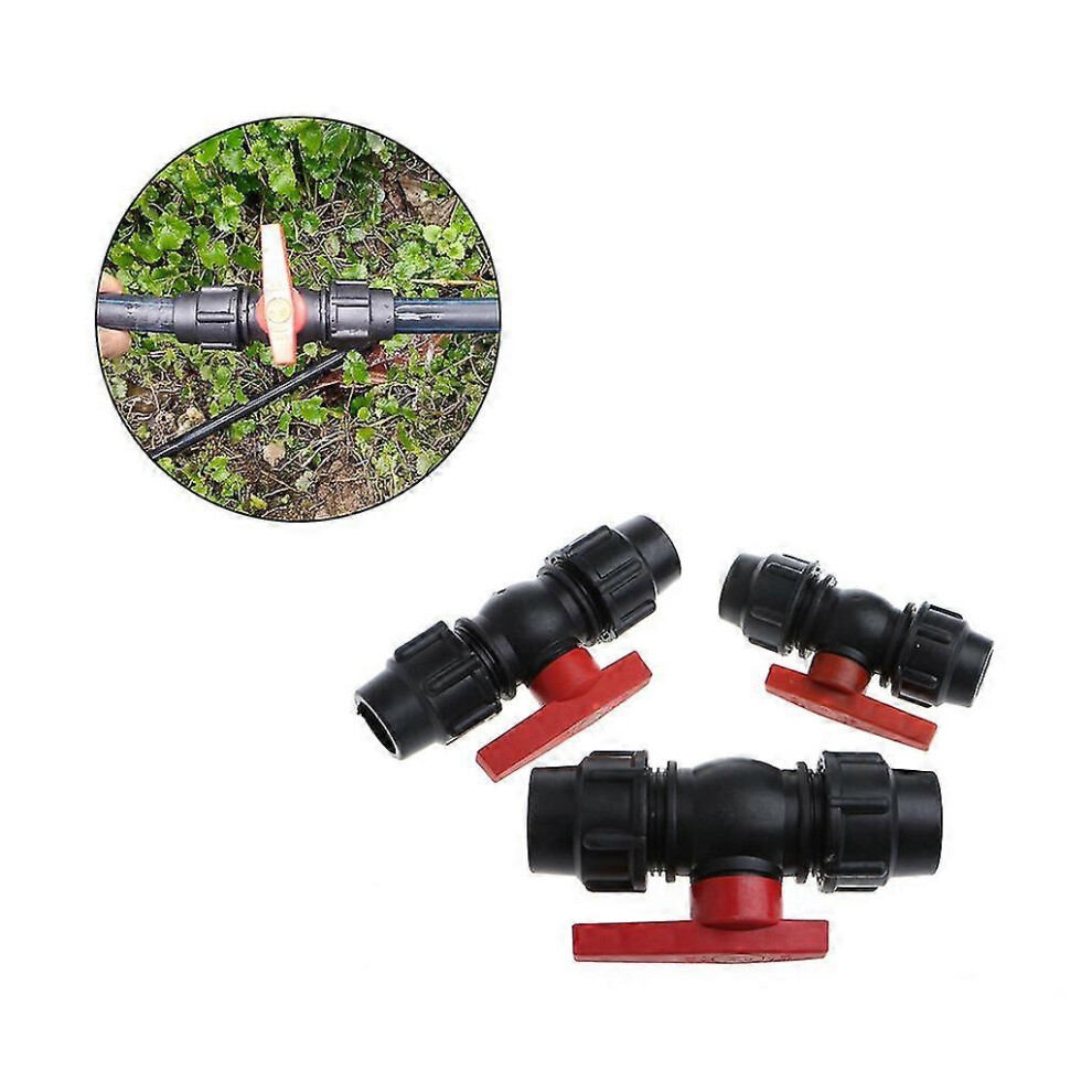 (32, One Size) 20Mm/25Mm/30Mm Water Pipe Quick For Valve Connector Pe Tube Ball Valves Accessor 5063595941450