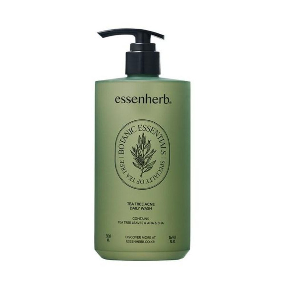 (single) Essen Herb Tea Tree Arc Daily Wash, 1, 500ml Korean Cosmetics