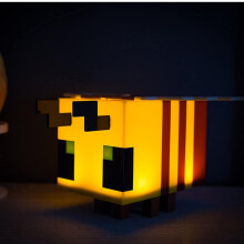 (Bee)Minecraft Nachtlicht Flasche Biene Salamander Creeper Baustein Geschenk Lampe