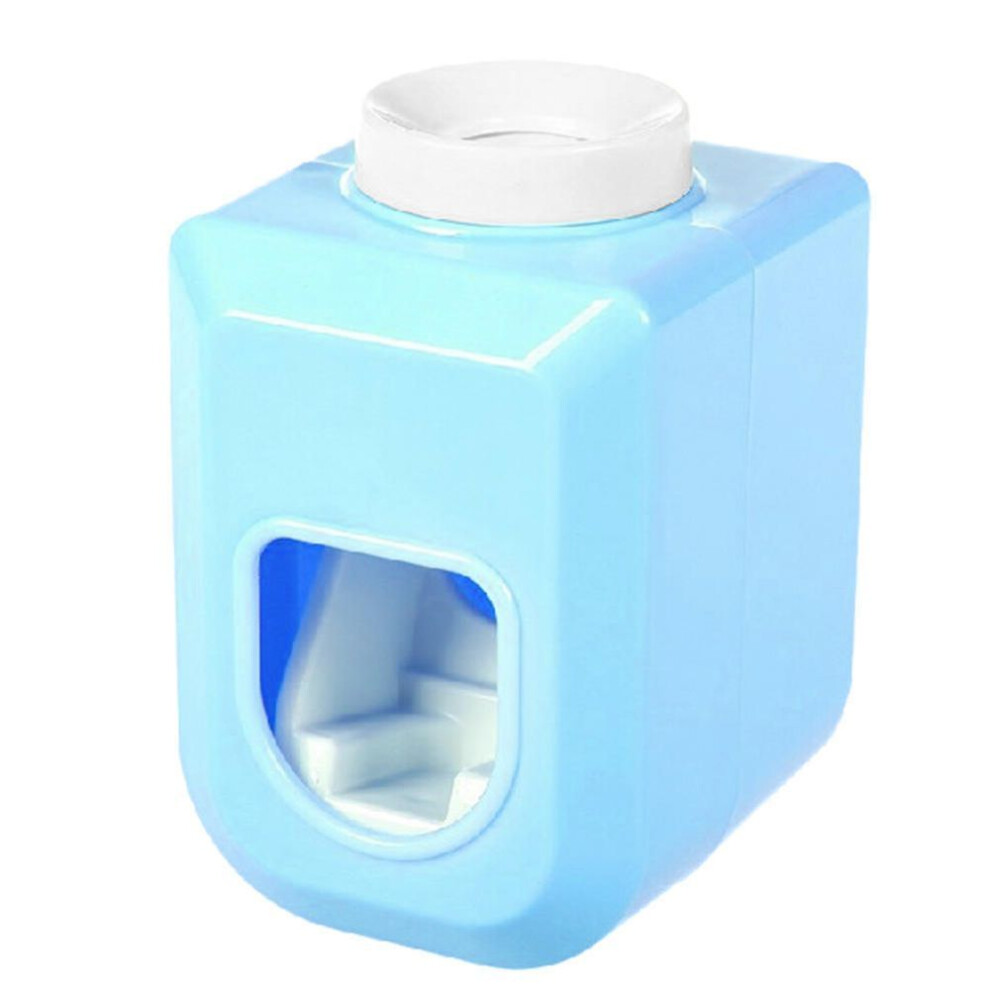 (blue) Automatic Toothpaste Dispenser Toothpaste Squeezer Bathroom Accessories