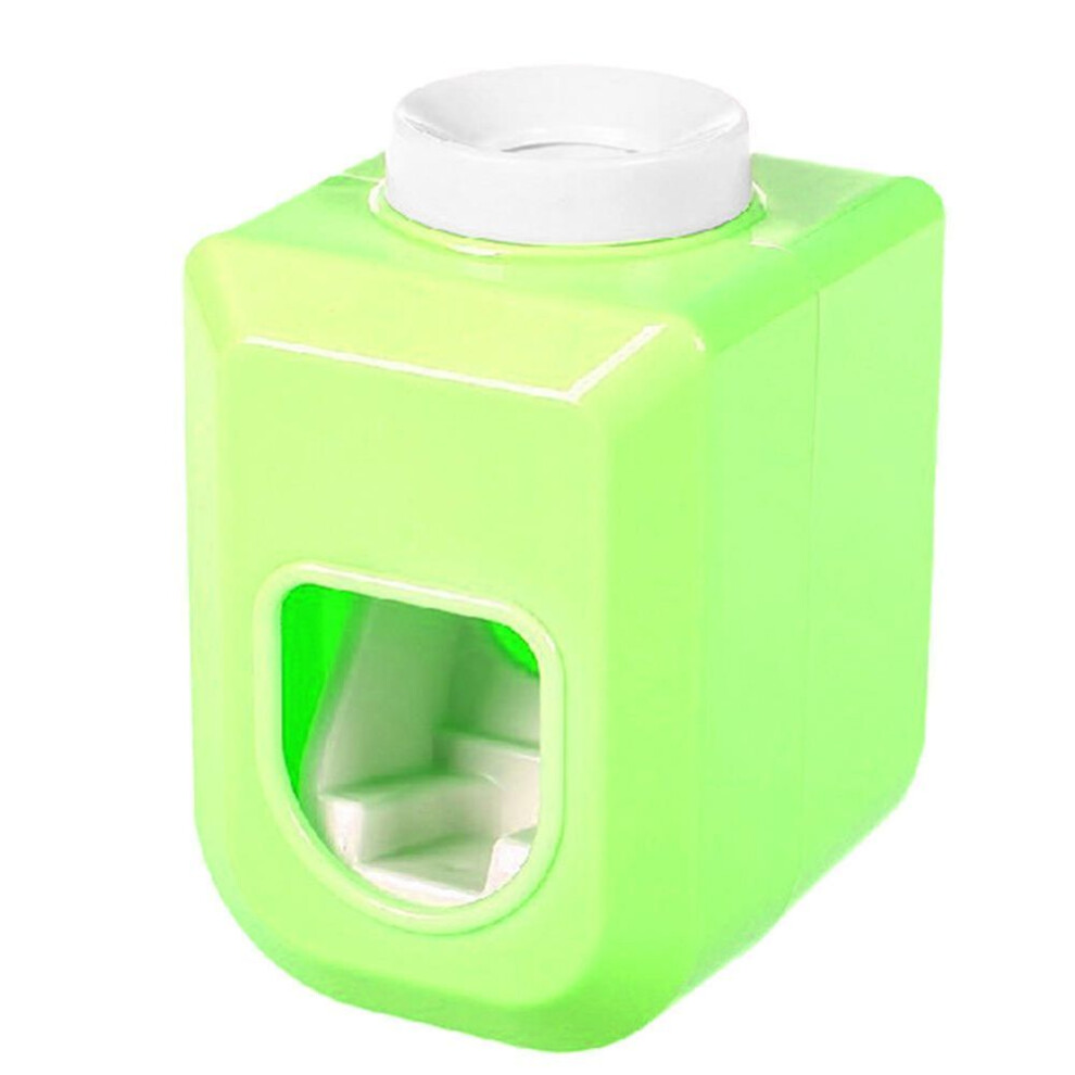 (green) Automatic Toothpaste Dispenser Toothpaste Squeezer Bathroom Accessories