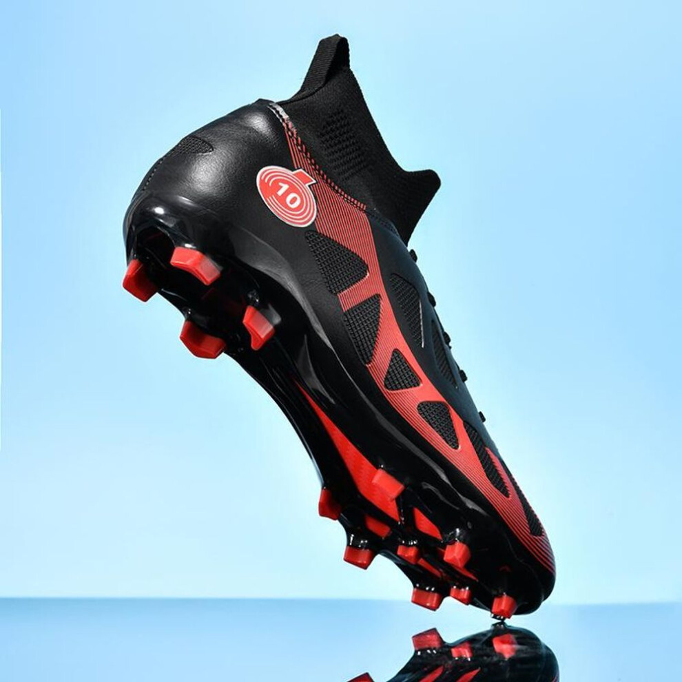 (black, 42) 35-46 Football Shoes Men&apos;s Long Nail Training Special Children and Adolescent Female Student Competition Sneakers Football Boots
