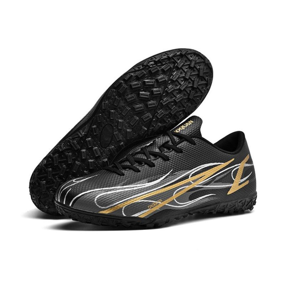 (black, 35) Kids Football Shoes  Broken Nails Male Teenagers Professional Artificial Grass Training Shoes Children&apos;s Football Boots